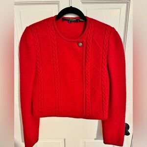 Vintage Brooks Brothers Wool Blazer. Gorgeous Red!